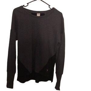 Old navy Black and gray athletic wear shirt Small
